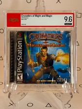 Crusaders of Might and Magic Sealed - PS1 - PSA 9.6, C+ picture
