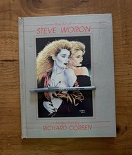 ART OF STEVE WORON Hard Cover Signed Intro RICHARD CORBEN-1991 HARDCOVER RARE picture