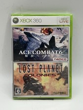 Ace Combat 6 + Lost Planet Colonies - Import Japan Microsoft Xbox 360 Capcom picture