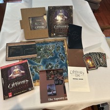 Ultima IX Ascension Big Box PC Complete Cloth Map Virtue Cards Origin BONUS picture