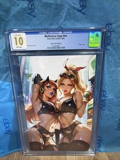 Batgirl And Supergirl Artist Alley Comics #1 Dhaxina Cover Graded Cgc 10 Not 9.8 picture
