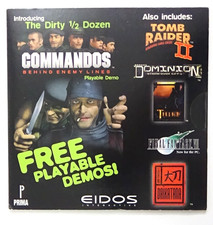 Eidos Demos The Dirty 1/2 Dozen Commandos Behind Enemy Lines Demo Disc #741-119 picture