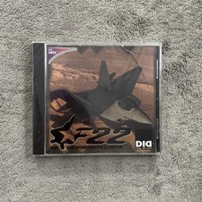 F22 DID Air Dominance Fighter Vintage PC Computer Game Flight Simulator CD-ROM picture