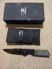 Kansept Knives Warrior Folding Knife 3.5 D2 Tool Steel Blade G10/Aluminum Handle picture
