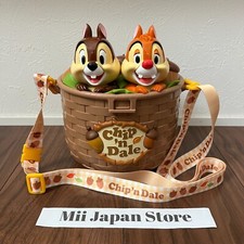 Tokyo Disney Resort Limited Chip & Dale Popcorn Bucket from JAPAN Used picture