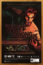 2013 The Wolf Among Us PS4 Xbox 360 PC Print Ad/Poster Telltale Games Promo Art picture