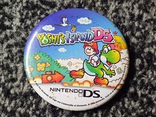 Yoshi's Island DS Nintendo DS Employee Promo Pin Button Pinback Rare Vintage picture