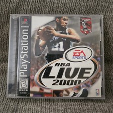 NBA Live 2000 (Sony PlayStation 1, 1999) Complete, With Manual And Case picture