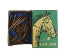 Cheval Matchbox Matches Vintage Genuine Original Unstruck Collectible HORSE RARE picture