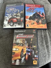 PS2 Midnight Club Racing ATV Fury 4x4 Evolution Playstation 2 Games Complete CIB picture