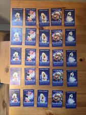COMPLETE Set Of 5 Disneyland 60th Anniversary Paper Tickets (ONE SET ONLY) picture