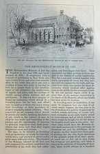 1880 Metropolitan Museum of Art New York illustrated picture