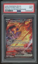 2025 Pokemon Team Rocket's Moltres ex Destined Rivals SIR #229 PSA 9 picture