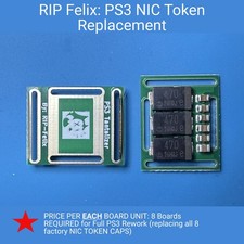 PS3 Tokin Capacitor Replacement (Tantalizers) W/Low AESR Caps [1 Unit] 1X. picture
