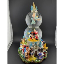 Disney Parks Multi-Character Musical Snow Globe-Dumbo Mickey - Light not working picture