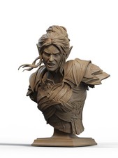 1:8 Minthara Bust Baldur's Gate 3 Fan Art UNPAINTED High Quality Garage Kit picture