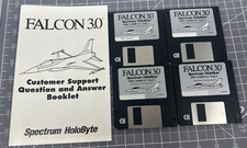 Spectrum Holobyte Falcon 3.0 (PC, 1991) IBM 3.5