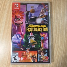 Chicken Run Eggstraction - Nintendo Switch Family Game Brand New Sealed 2 Player picture