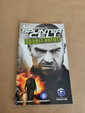 Splinter Cell Double Agent gamecube manual only picture