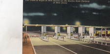 Vintage Postcard Toll Plaza At Night New Gretna On Garden State Parkway Of NJ picture
