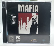 Mafia (PC) CD-ROM - 3 Disc Set - Windows 98ME2000XP Discs Excellent picture