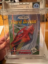 HARD DRIVIN SEGA GENESIS GAME SEALED A+ GRADED 9.6 picture