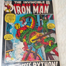 Marvel Comics Invincible Iron Man #50 (1972) Mike Friedrich Jim Starlin picture