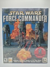 Sealed big box star wars force commander pc picture