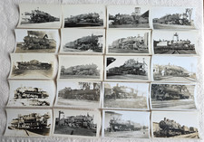 C. 1940s Maine Central Railroad Steam Locomotive Snapshot Photo Lot Of 20 picture