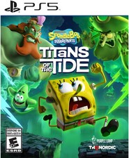 PLAYSTATION 5 SPONGEBOB SQUAREPANTS TITANS OF TIDE BRAND NEW SEALED picture