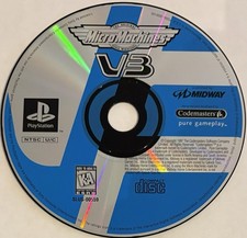 Micro Machines V3 (Sony PlayStation 1, PS1) DISC ONLY | NO TRACKING | M3194 picture