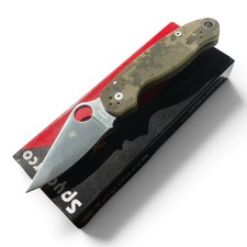 Spyderco Para 3 C223GPCMO CPM-S45VN Satin Blade Digicam G10 Folding Knife USA picture