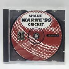 Shane Warne Cricket '99 (1999) Codemasters *Good Condition* PC CD-ROM picture