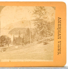NEW YORK, Break Neck From West Point--Stereoview E109 picture