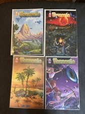 Terraria #1 2 3 4 Foil Variant Re-Logic, 2022 50 Amp Productions Comic Book Lot picture