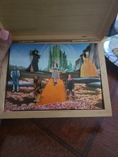 1997 the Wizard of oz Pin Collection Warner Brothers Studio Store Wooden Box picture