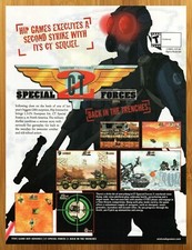 2004 CT Special Forces 2: Back in the Trenches GBA Print Ad/Poster Promo Art picture