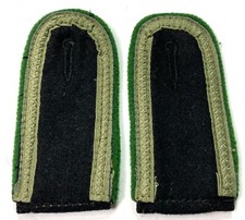 WWII GERMAN WAFFEN JAGER GEBIRGSJAGER  JR. NCO TUNIC SHOULDER BOARDS-SUBDUED picture