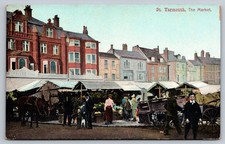 Gt. Yarmouth The Market Postcard Edwardian Era Empire Series Divided Back picture