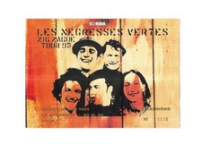 RARE / CONCERT TICKET TICKET - LES NEGRESSES VERTES: LIVE LILLE ( FRANCE) 1995 picture