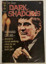 Gold Key Comics Dark Shadows #2 1969 Barnabas Collins Low Grade Comic Book picture
