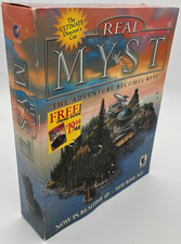 realMyst PC Big Box NEW Factory Sealed 2000 Cyan Mattel Windows picture