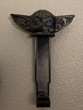 1 X 3D Printed Yoda Wall Hook Hanger For Star Wars Loungefly Backpacks Bags picture
