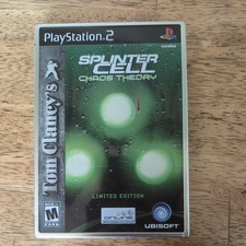 Retro Playstation 2 PS2 Splinter Cell Chaos Theory LImited CiB w/Reg Card Tested picture