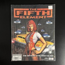 The Fifth Element -1998 Dimension Publishing - Official Strategy Guide Book RARE picture