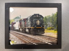 Framed Illinois Central Railroad Photograph picture
