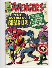 Avengers 10 1964 Marvel Comics VG+ 4.5 1st Immortus Thor Kang Captain America picture