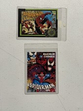 1993 TEAM BLOCKBUSTER VIDEO GAMING CARD #45 SPIDER-MAN X-MEN & PROMO CARD NM picture