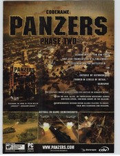 Codename Panzer Phase 2 WWII PC Video Game Art 2005 Vintage Print Ad picture