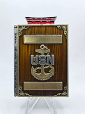Rare US Navy Chief Far East Charge Book vessel Anchor holder  picture